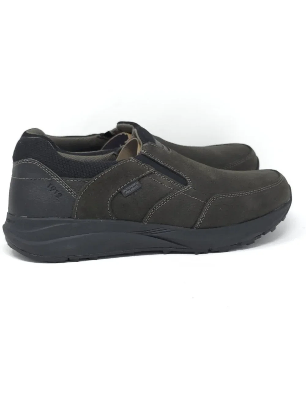 New Nunn Bush Excursion Charcoal Waterproof Moc Toe Slip-On Men’s 11M